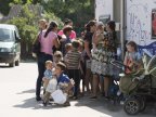 Mobile paediatric cabinet "Renaşte Moldova" reached Capriana. Dozens of children examined by doctors