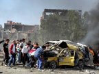 Syrian capital, rocked by multiple car bombs