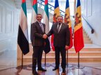 UAE Foreign Minister and Moldovan Deputy Prime Minister discuss bolstering relations