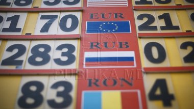 Exchange rate in Moldova for March 30 2018