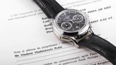 Rare ‘Putin Watch’ Fetches More Than $1 Mln at Monaco Auction