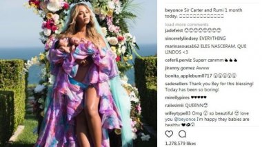 Beyonce twins: Sir Carter and Rumi pictured for first time