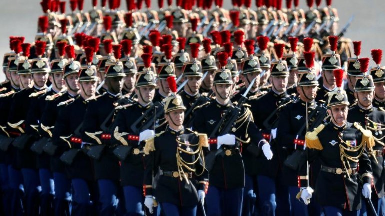 Bastille Day military parade in Paris, France, in pictures