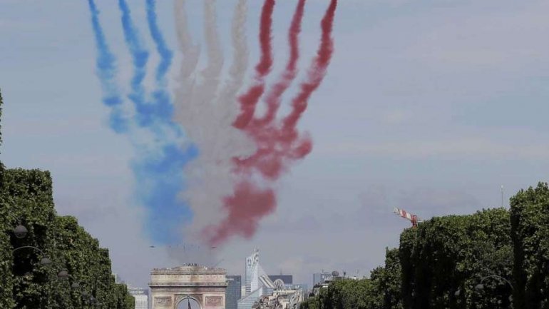 Bastille Day military parade in Paris, France, in pictures