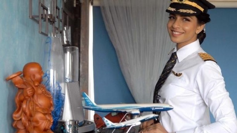 Indian lady became global youngest female commander of Boeing 777 aircraft 