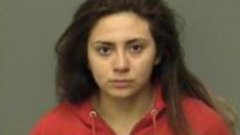 'I killed my sister, but I don't care': Girl, 18, is arrested after live-streaming the horrific moment she crashed her car leaving her 14-year-old sister dead 