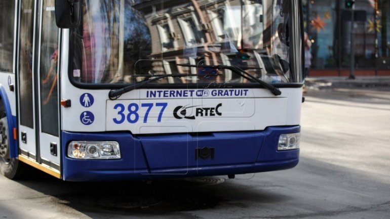 Attention! Redirection of public transport routes in Chisinau