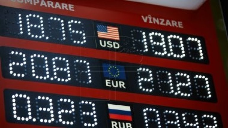 Exchange rate in Moldova for September 19, 2017