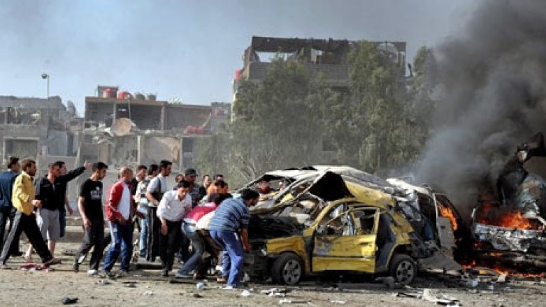 Syrian capital, rocked by multiple car bombs