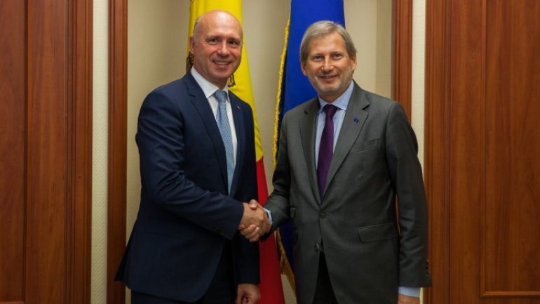 Johannes Hahn: EU pledge support Moldova on European pathway 