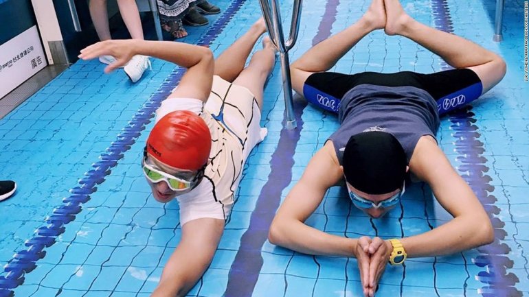 Taipei turns metro into 'swimming pool' for Universiade 2017