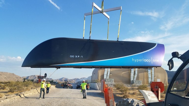 High-speed Hyperloop project ready for key test in Nevada