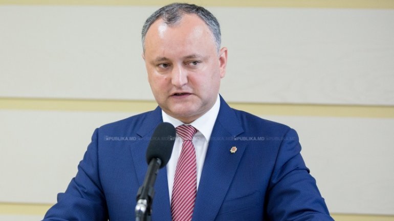 Igor Dodon to participate event on left-bank Nistru: to decorate Moldovan soldiers and Russian peacekeepers