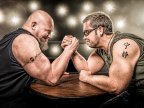 Arm wrestling championship attracts competitors from all over Europe