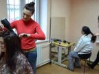 Beauty salon visits female detainees in prison no.16