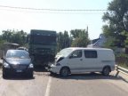 GRAVE accident in Hânceşti. Front collision of two cars, one urgently hospitalized