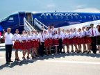 Air Moldova dresses in traditional clothes for Independence Day