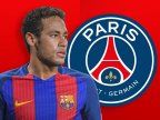 Neymar signs for Paris Saint-Germain from Barcelona