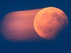 Stunning moon turns blood red during partial lunar eclipse across Europe 