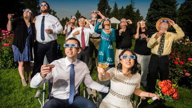 The Solar Eclipse, in pictures