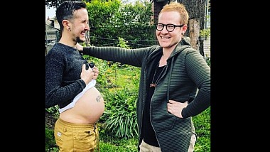 Transgender MAN gives birth to a boy