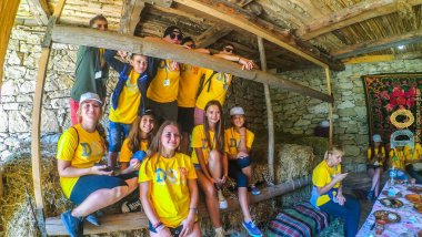  Diaspora’s children become familiar with folk traditions at summer camp DOR in Moldova (Photos)