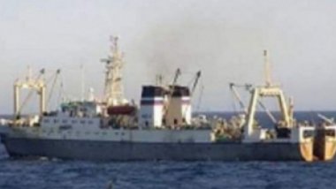 Ship under Moldova flag DETAINED by Russian FSB in Okhotsk Sea