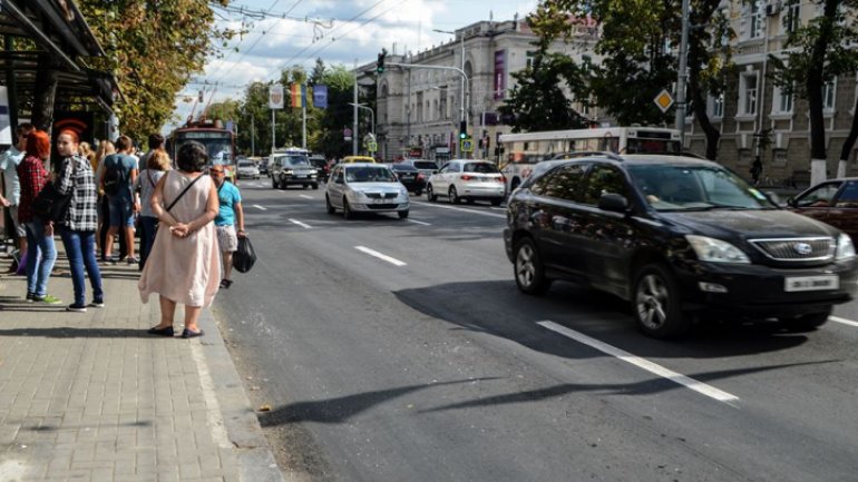 No comment: Ștefan cel Mare boulevard starts wrecked after recent repair 