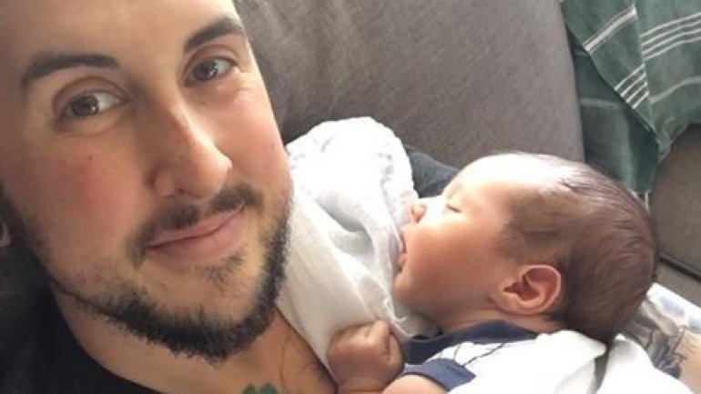 Transgender MAN gives birth to a boy