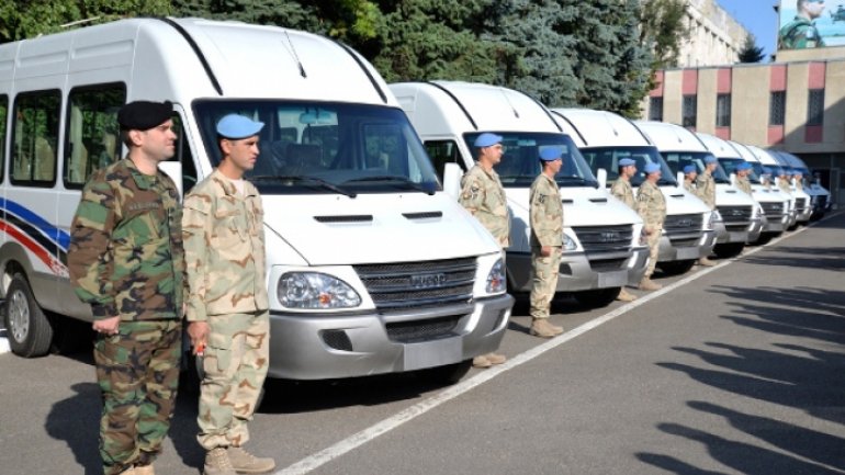 Army technique worth 15 Million lei offered to Moldova by Chinese government 