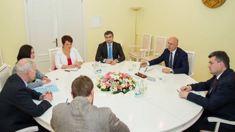 Chief of OSCE mission in Moldova Michael Scanlan met with Prime Minister Pavel Filip