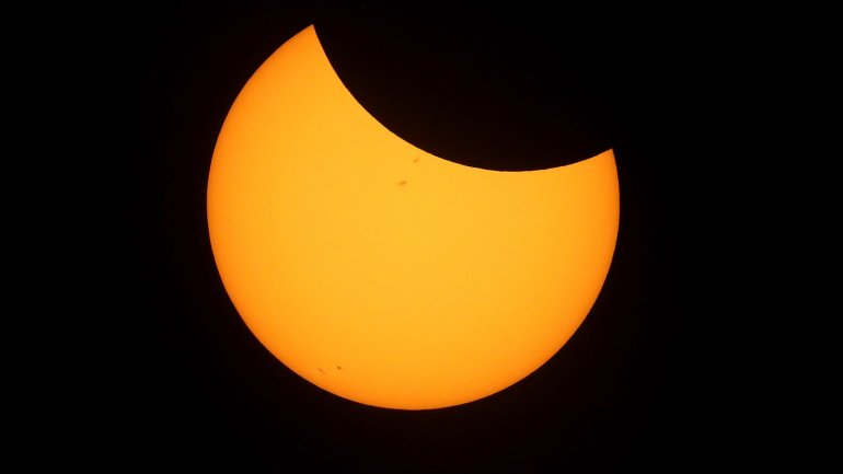 The Solar Eclipse, in pictures