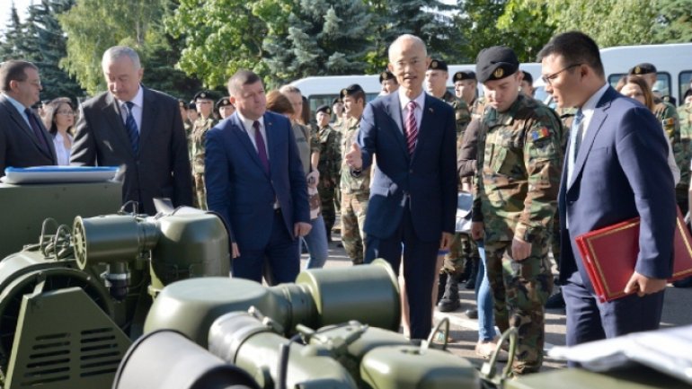 Army technique worth 15 Million lei offered to Moldova by Chinese government 