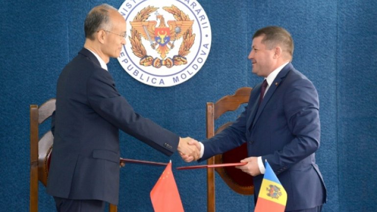 Army technique worth 15 Million lei offered to Moldova by Chinese government 