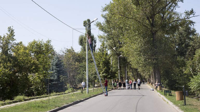 Cameras put in action only after drinking fountains from Valea Morilor Park were destroyed twice