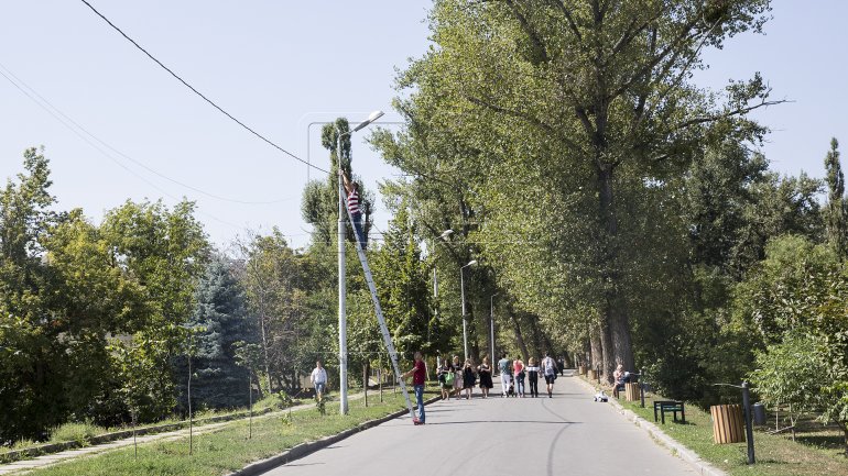 Cameras put in action only after drinking fountains from Valea Morilor Park were destroyed twice