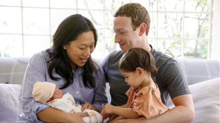 Mark Zuckerberg tells new daughter to remain optimistic on future