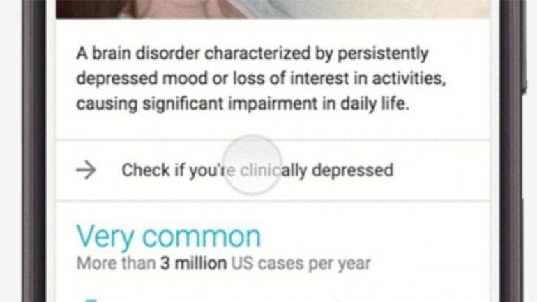 Google will ask: 'Are you depressed?'