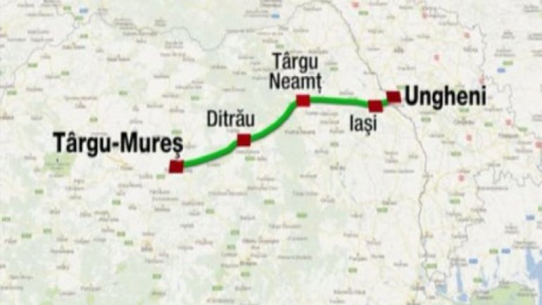 Highway Târgu Mureş - Iasi - Ungheni to be built by 2020 