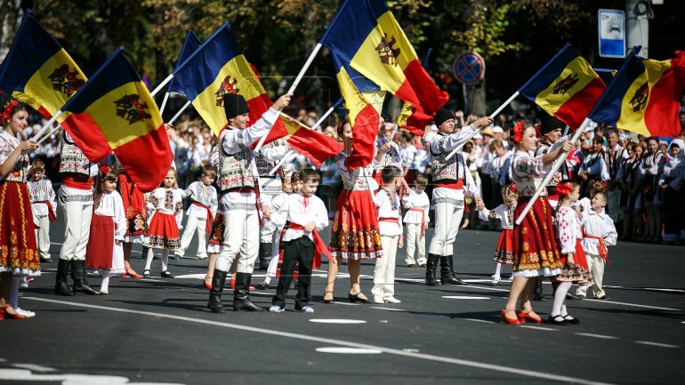 The Republic of Moldova's big day filled with celebration and good mood 