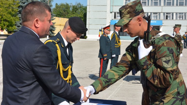 55 Students took oath at Military Academy "Alexandru cel Bun"