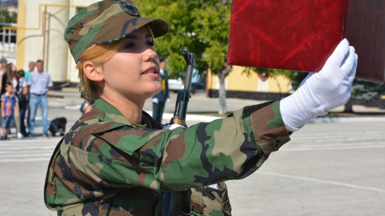 55 Students took oath at Military Academy "Alexandru cel Bun"