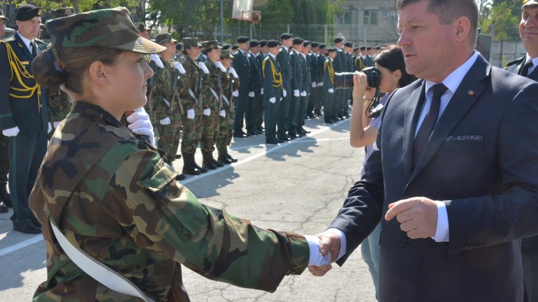 55 Students took oath at Military Academy "Alexandru cel Bun"