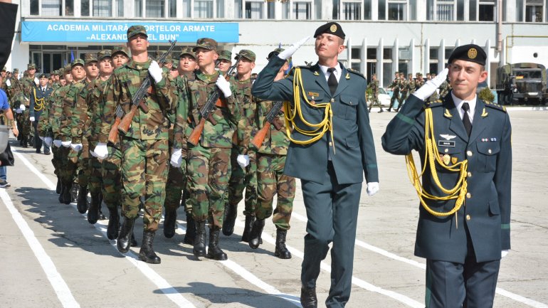 55 Students took oath at Military Academy "Alexandru cel Bun"