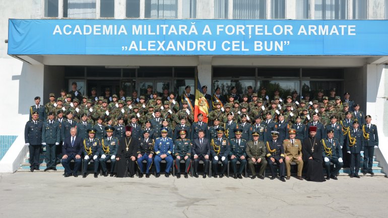 55 Students took oath at Military Academy "Alexandru cel Bun"