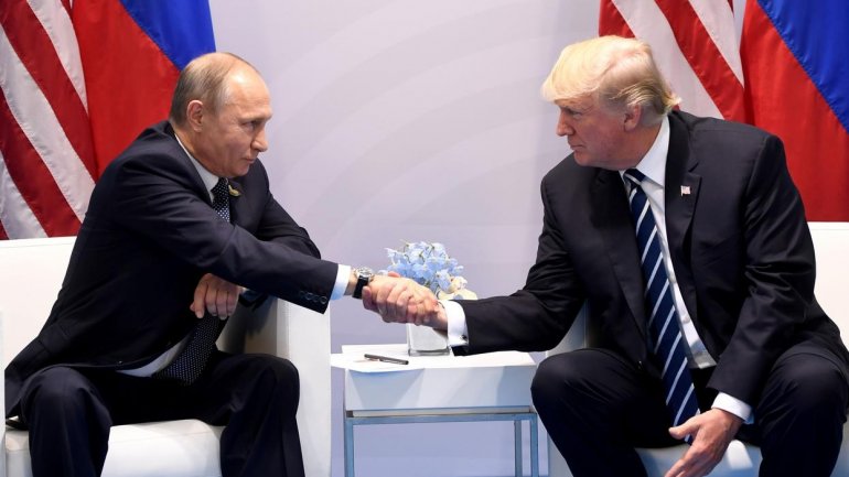 Donald Trump said he would be glad to see Putin in the White House