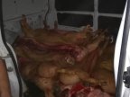 Over 800 kg of pork seized by police for lacking origin label