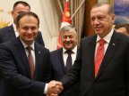 Andrian Candu met Recep Tayyip Erdoğan on official trip to Ankara