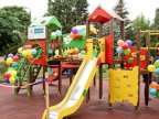  Children in Ghindeşti town to broaden knowledge with new playground