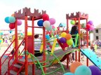 New playground for children of Mileștii Mici built by Vlad Plahotniuc's foundation "Edelweiss"